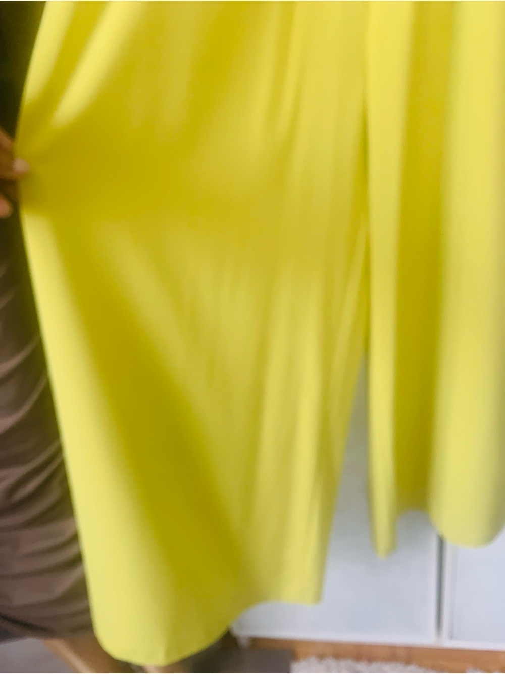Calvin Klein Strapless Lime-Chartreuse Maxi Dress - Picture 7 of 10